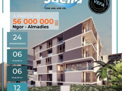 APPARTEMENT F2-F4 A VENDRE ALMADIES DAKAR